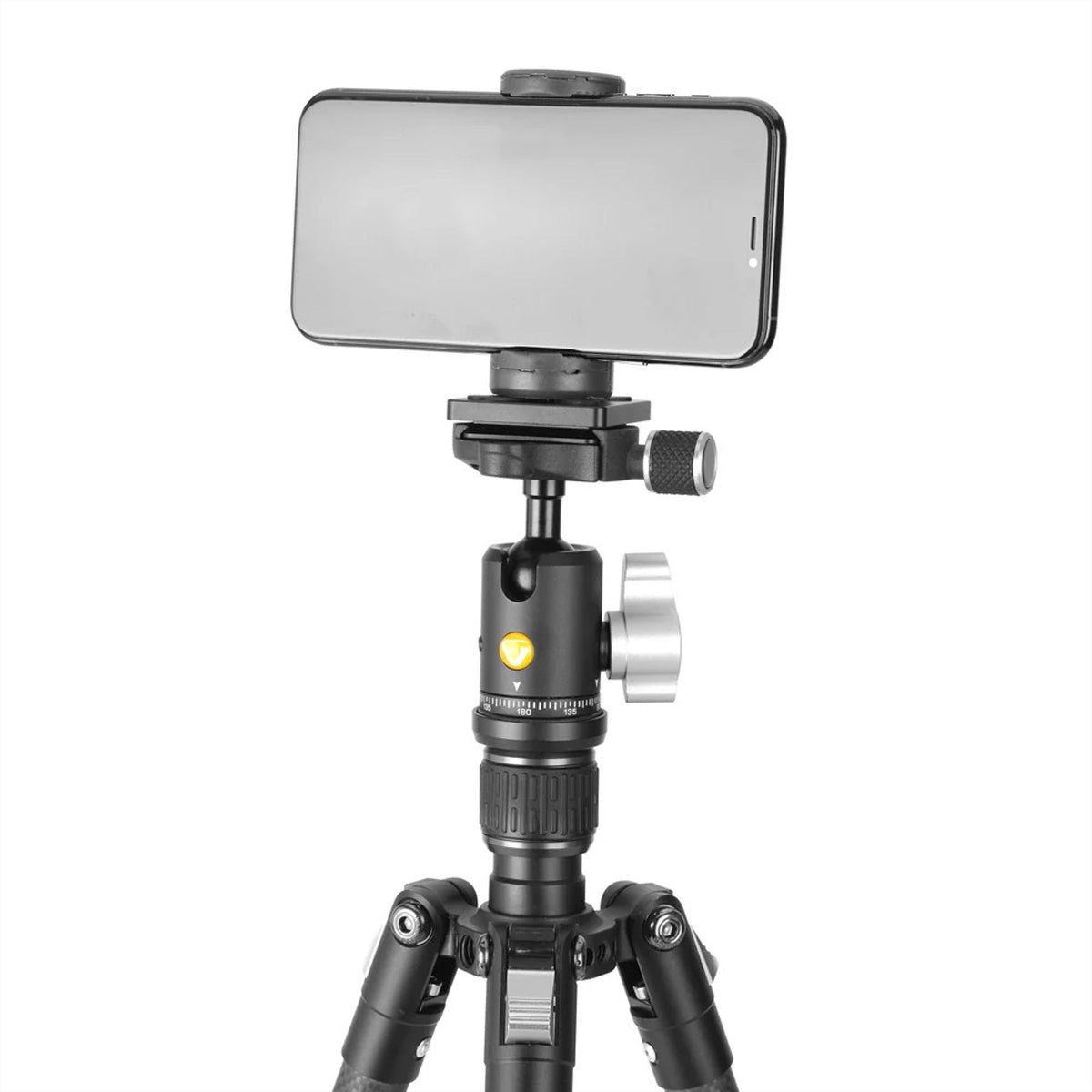 Vanguard VESTA GO 204CB Reisestativ – Carbon, Kugelkopf (Arca‑Swiss), 138,5 cm – 3 kg Traglast