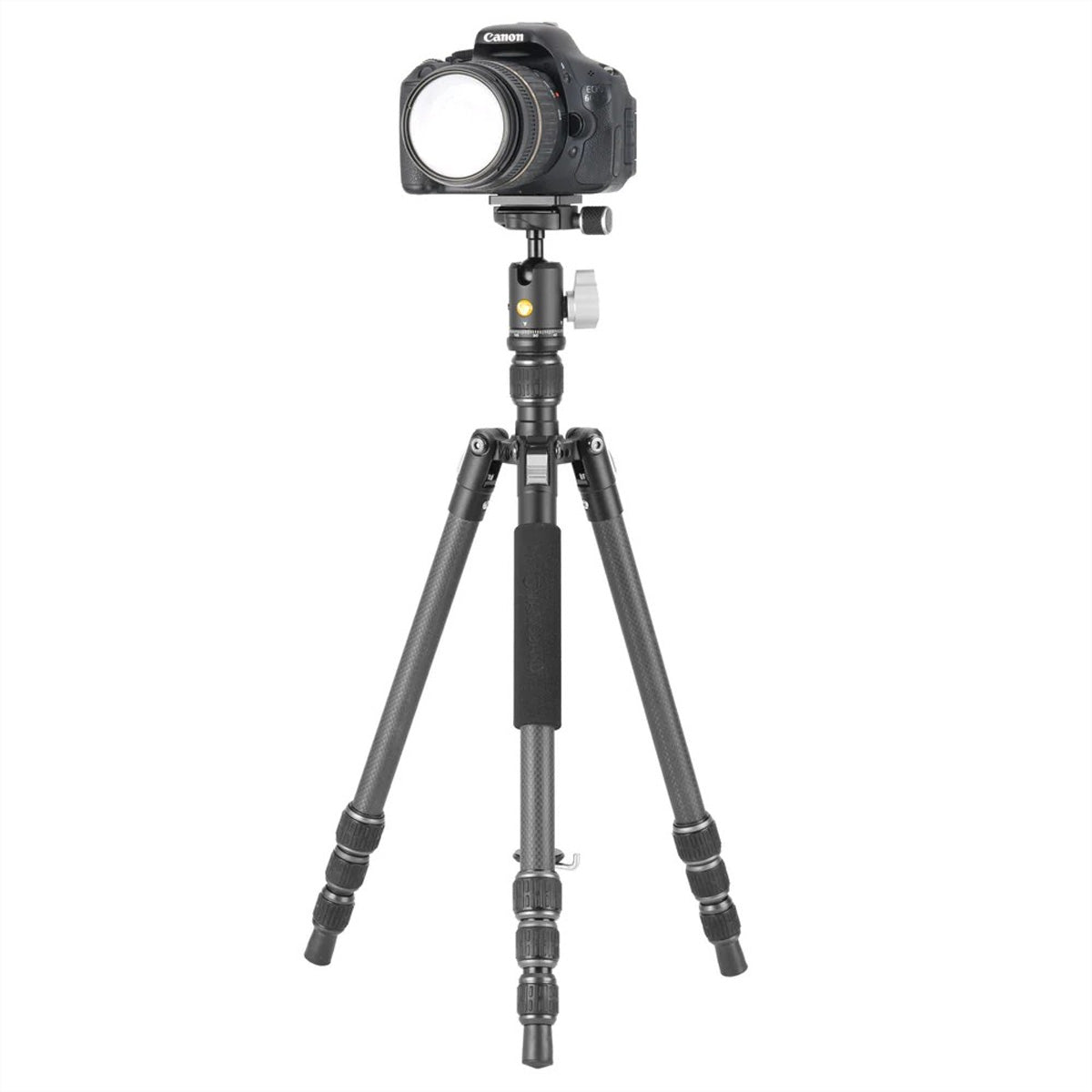 Vanguard VESTA GO 204CB Reisestativ – Carbon, Kugelkopf (Arca‑Swiss), 138,5 cm – 3 kg Traglast