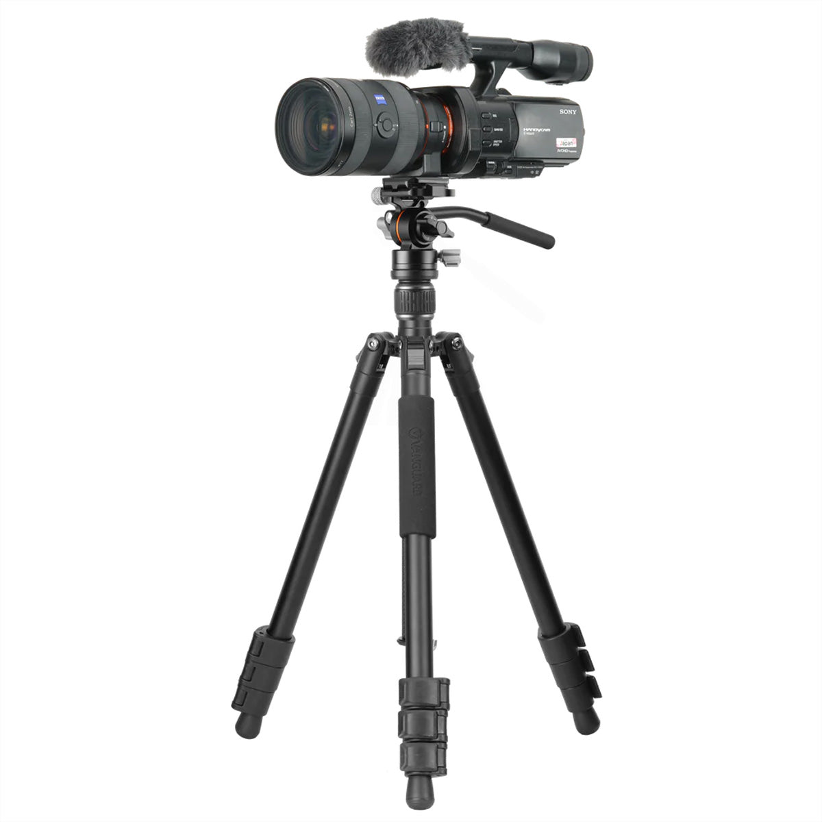 Vanguard VESTA GO 264AV12 Videostativ – 164 cm, 6 kg Traglast, 46,5 cm Packmass – Aluminium