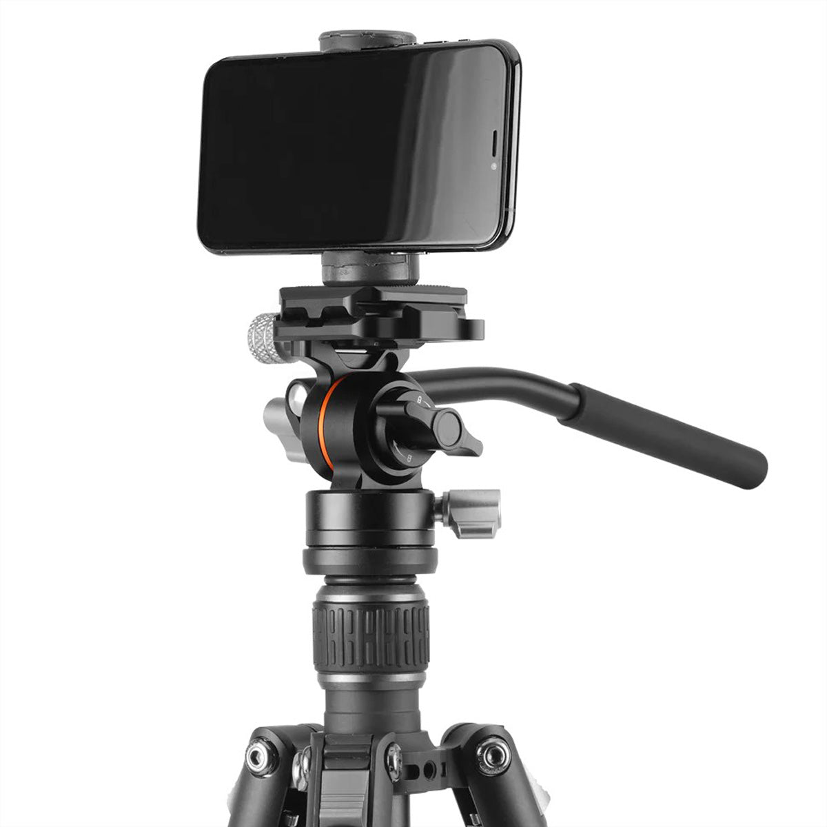 Vanguard VESTA GO 264CV12 Reisestativ mit VEO PV-12 Videokopf, Carbon – 164 cm – 16 kg