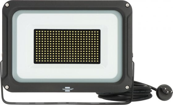 Brennenstuhl Aussenwandleuchte – 17'500 lm, 150 W, Kaltweiss, 6500 K, IP65, Netzbetrieb, Schwarz, Metall