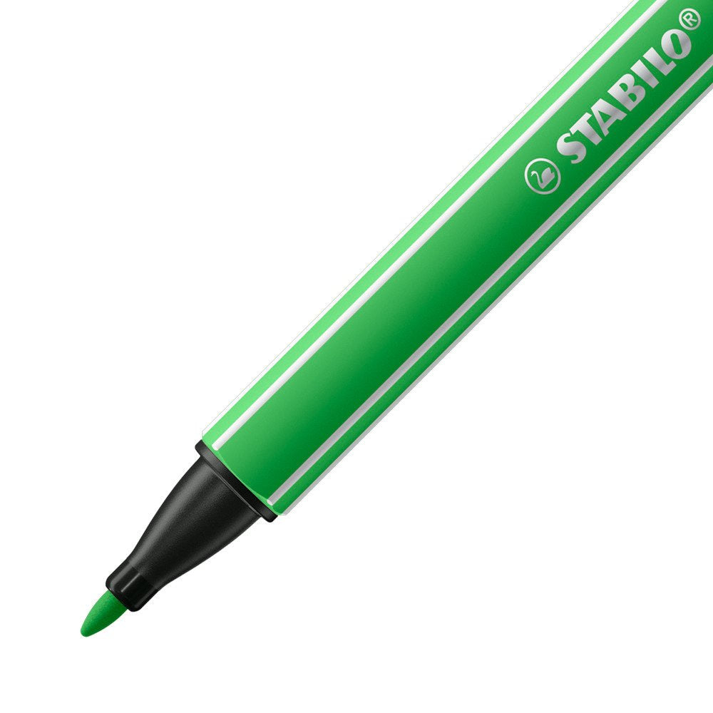 STABILO pointMax Fineliner – 0,8 mm, Laubgrün, Cap-Off