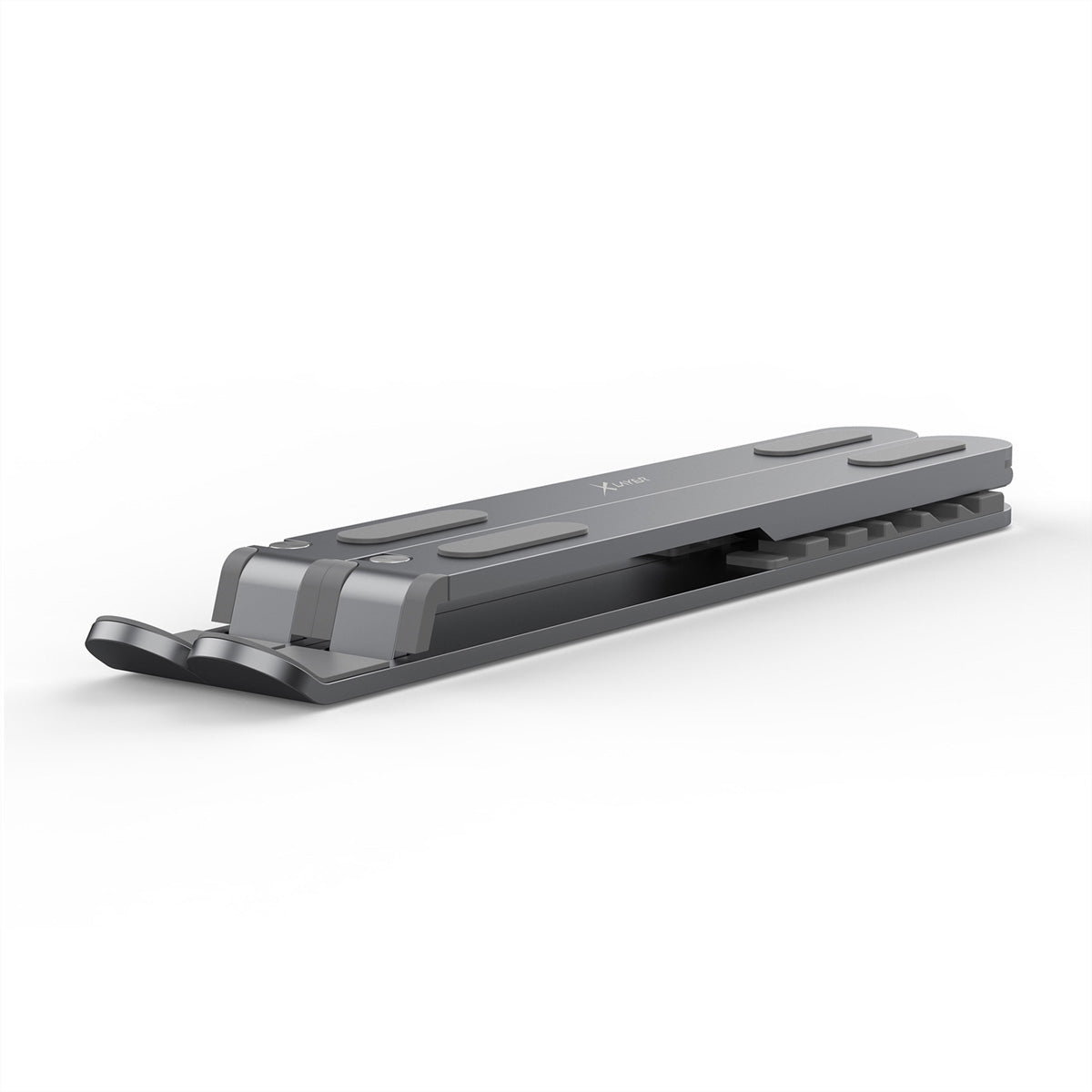 Xlayer Laptop-Ständer – faltbar, Aluminium, Traglast bis 40 kg – für Lenovo – Grau