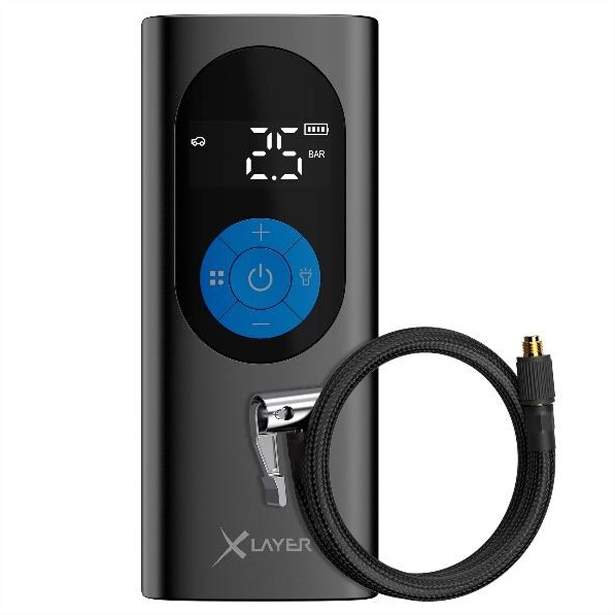 Xlayer Mobile Akkukompressor 2.0 Akku-Luftkompressor – 10,3 bar – 6 Ah – USB-C – inkl. Adapter
