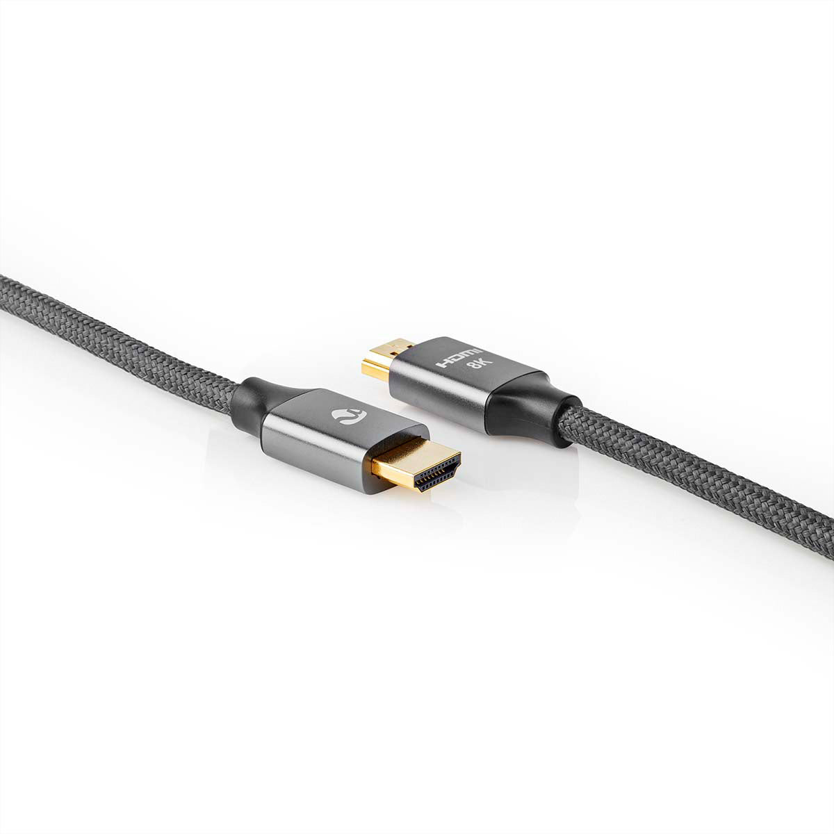 Nedis HDMI Kabel HDMI 2.1 8K 60 Hz – 5 m – HDR, ARC – Grau