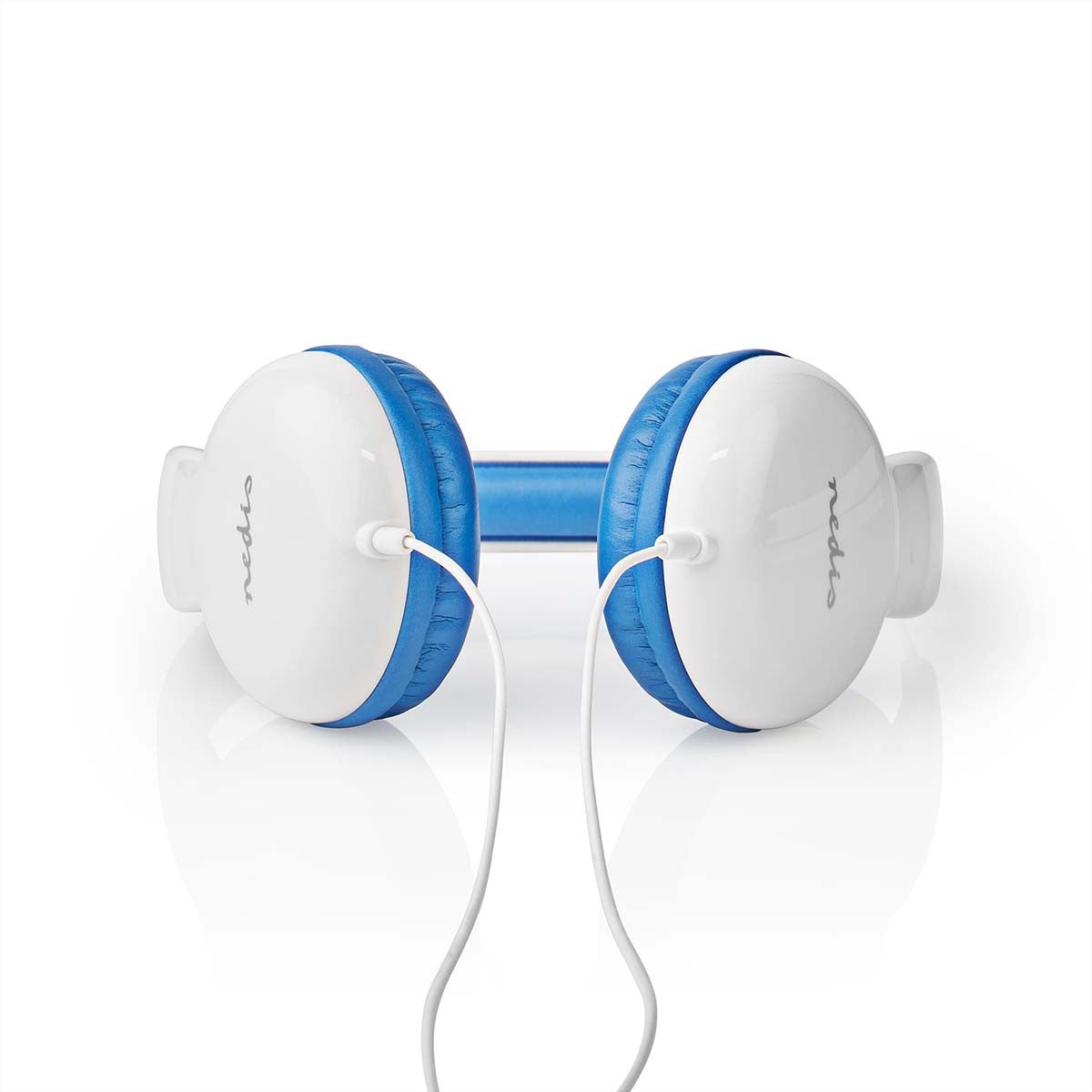 Nedis On-Ear-Kopfhörer – Stereo, Kabel, 3,5 mm Klinke, Blau