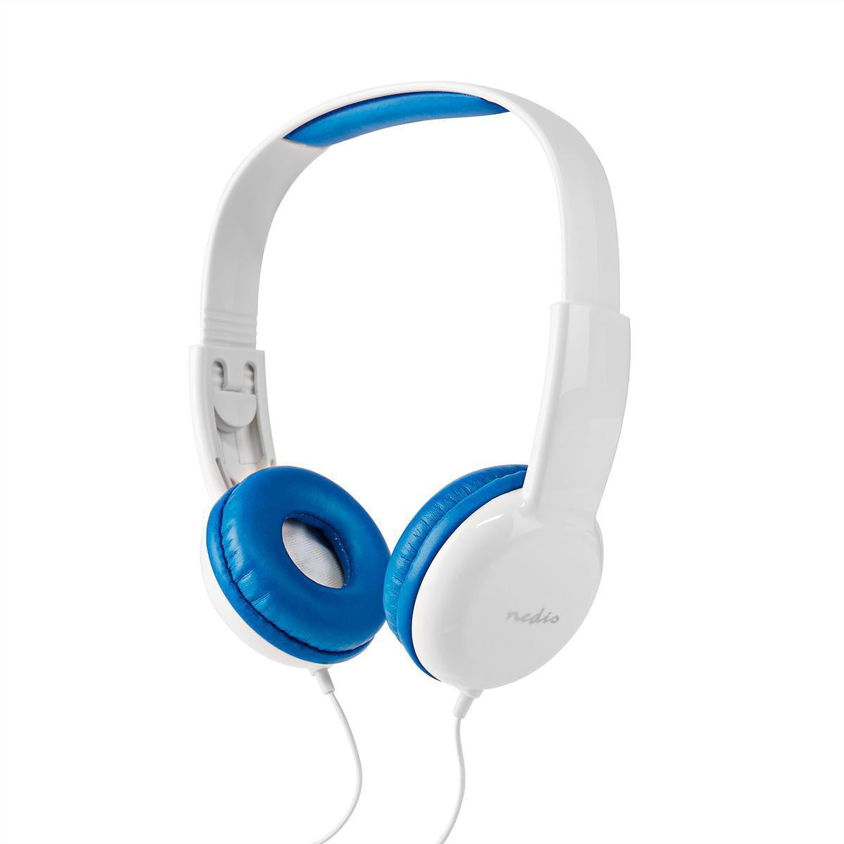 Nedis On-Ear-Kopfhörer – Stereo, Kabel, 3,5 mm Klinke, Blau