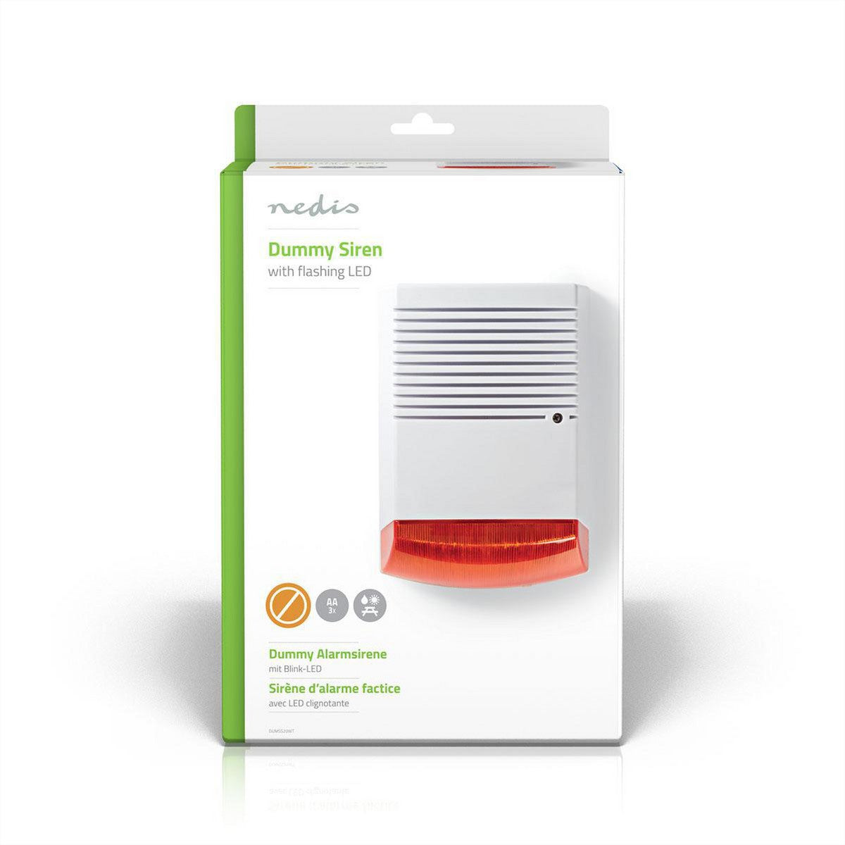 Nedis Dummy Sicherheits-Sirene – IP44
