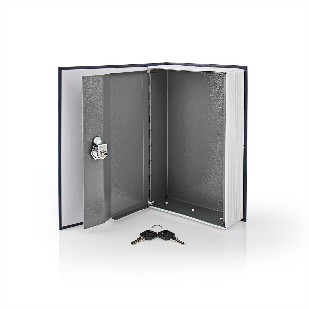 Nedis Tresor – Schlüsselschloss – 1,6 l – tragbar – Blau