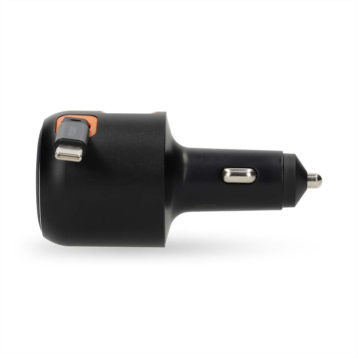 Nedis Auto-Ladegerät 60 W – USB-C×1, USB-A×1, mit USB-C-Kabel 0,7 m – PD 3.0/PPS – für 12–24 V Fahrzeuge