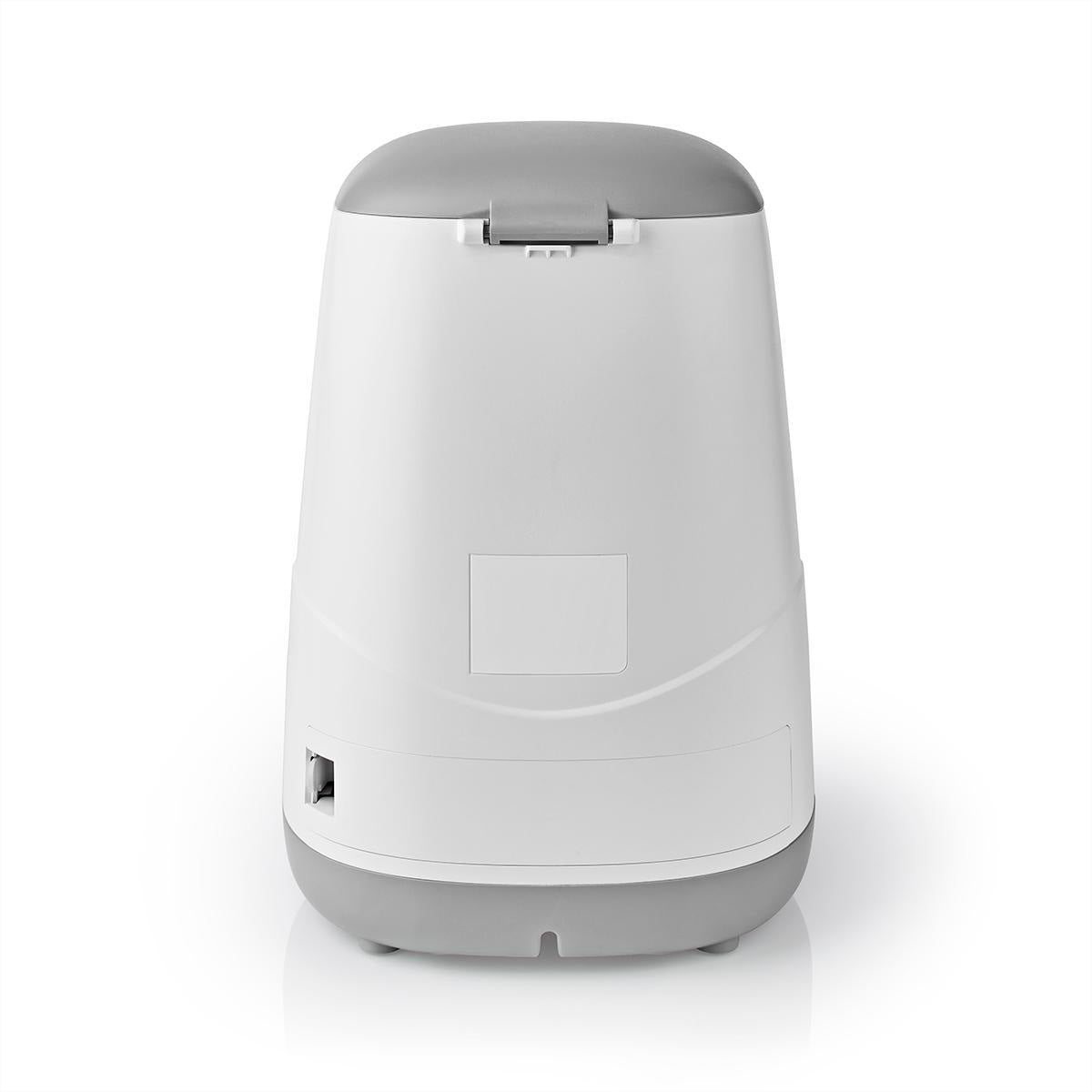 Nedis SmartLife – Zubehör – Futterspender, WLAN, 3,7 l – für Hunde und Katzen, Weiss/Grau