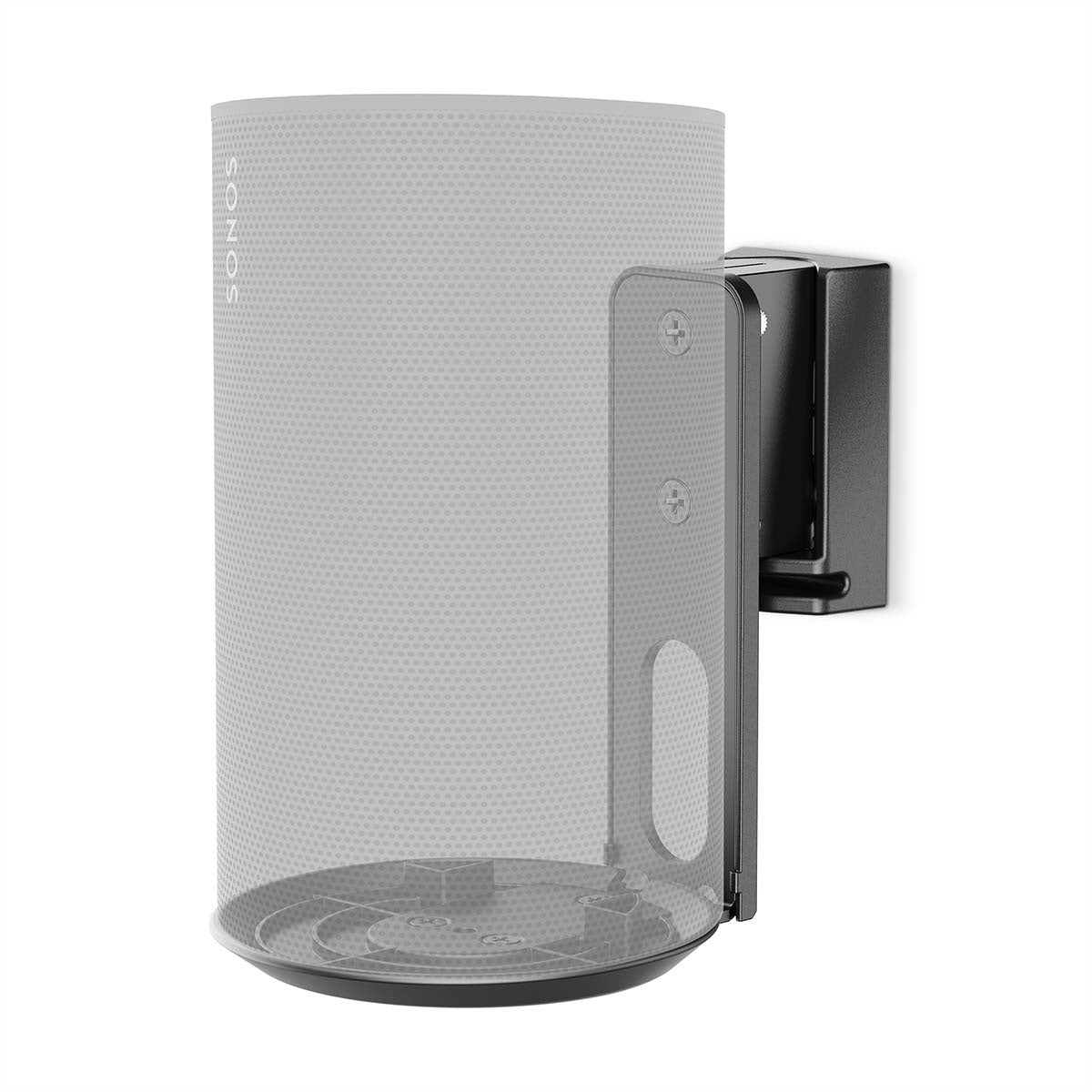 Nedis SPMT5800BK – Wandhalterung für Sonos Era 100 – drehbar −45° bis +45°, neigbar 0°–18° – 3 kg – schwarz