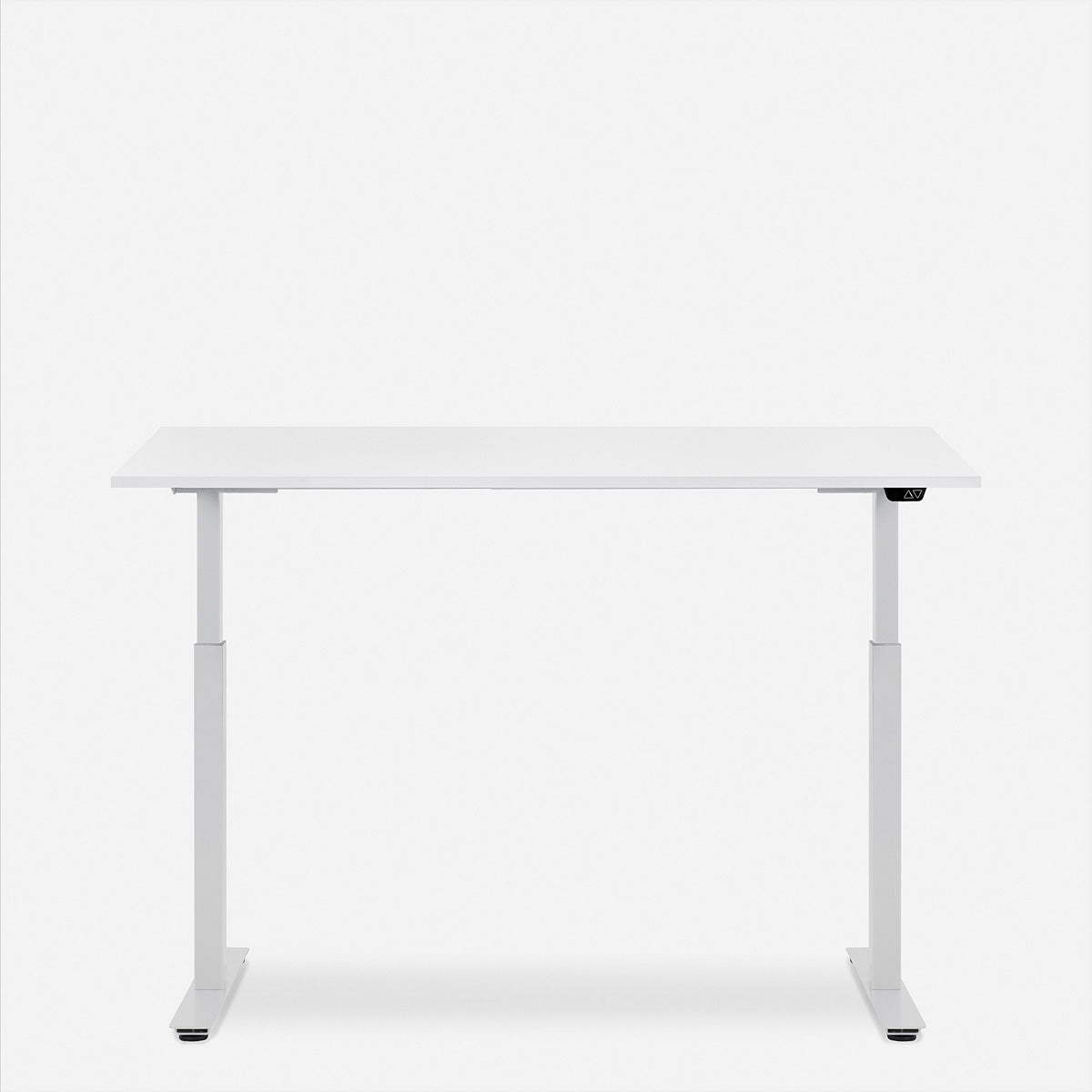WRK21 Smart – Höhenverstellbarer Tisch, 60 × 100 cm, elektrisch, Weiss