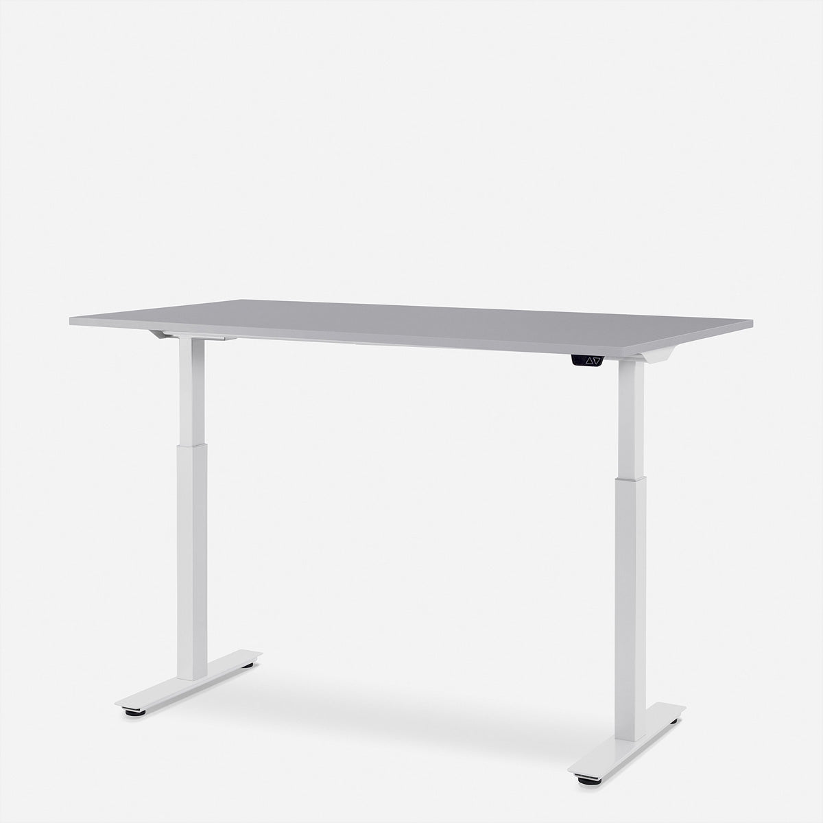 WRK21 Smart – Höhenverstellbarer Tisch, 60 × 100 cm, elektrisch, grau
