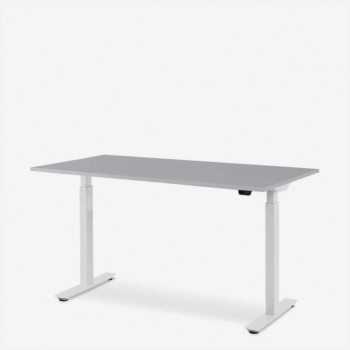 WRK21 Smart – Höhenverstellbarer Tisch, 60 × 100 cm, elektrisch, grau