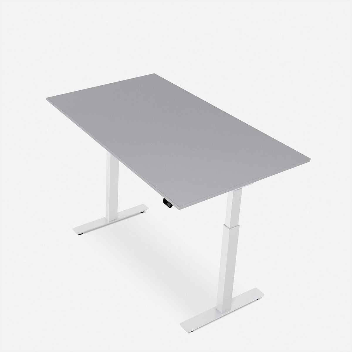 WRK21 Smart – Höhenverstellbarer Tisch, 60 × 100 cm, elektrisch, grau