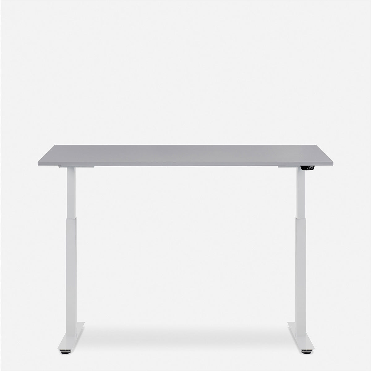 WRK21 Smart – Höhenverstellbarer Tisch, 60 × 100 cm, elektrisch, grau