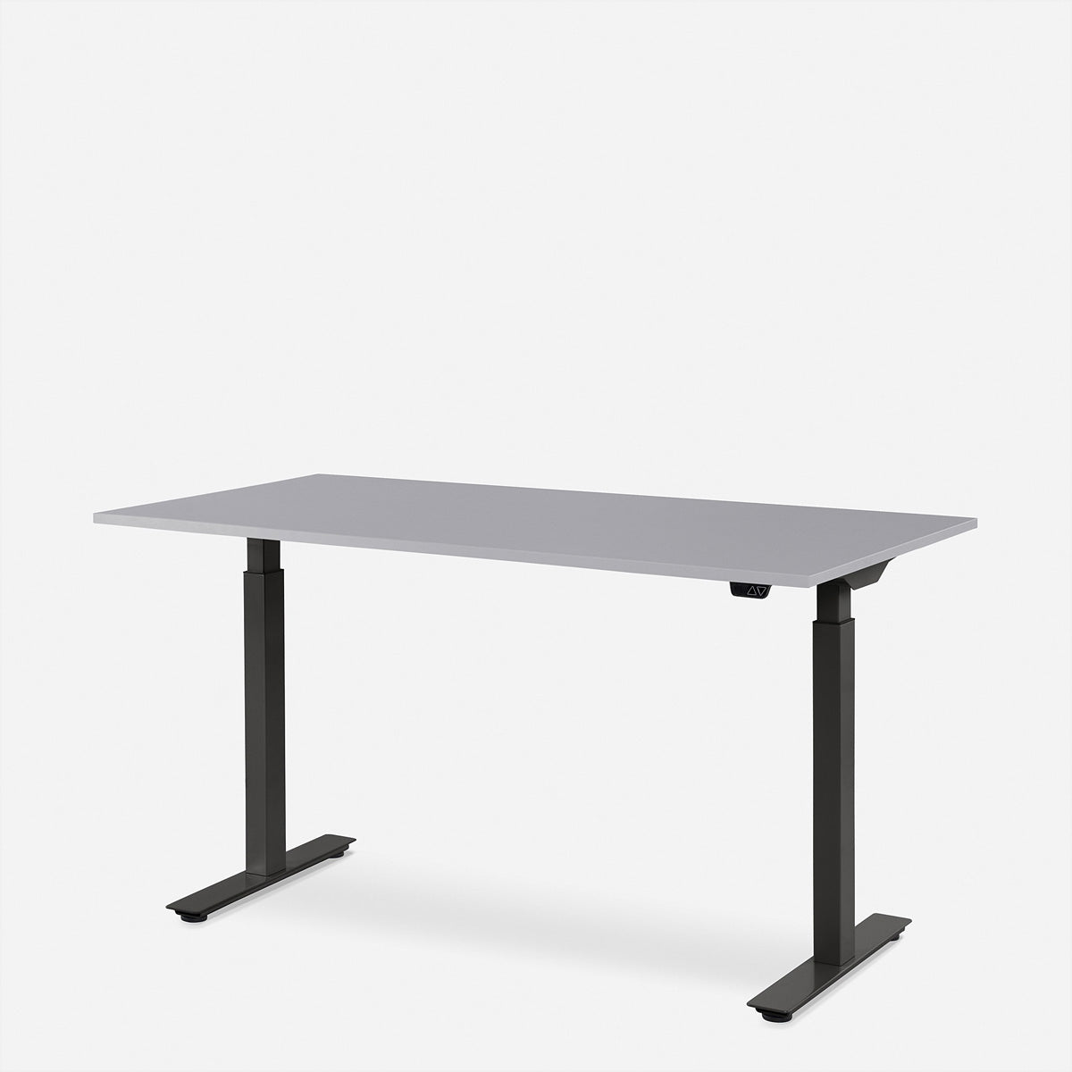 WRK21 Smart – Höhenverstellbarer Tisch, 60 × 100 cm, elektrisch, grau