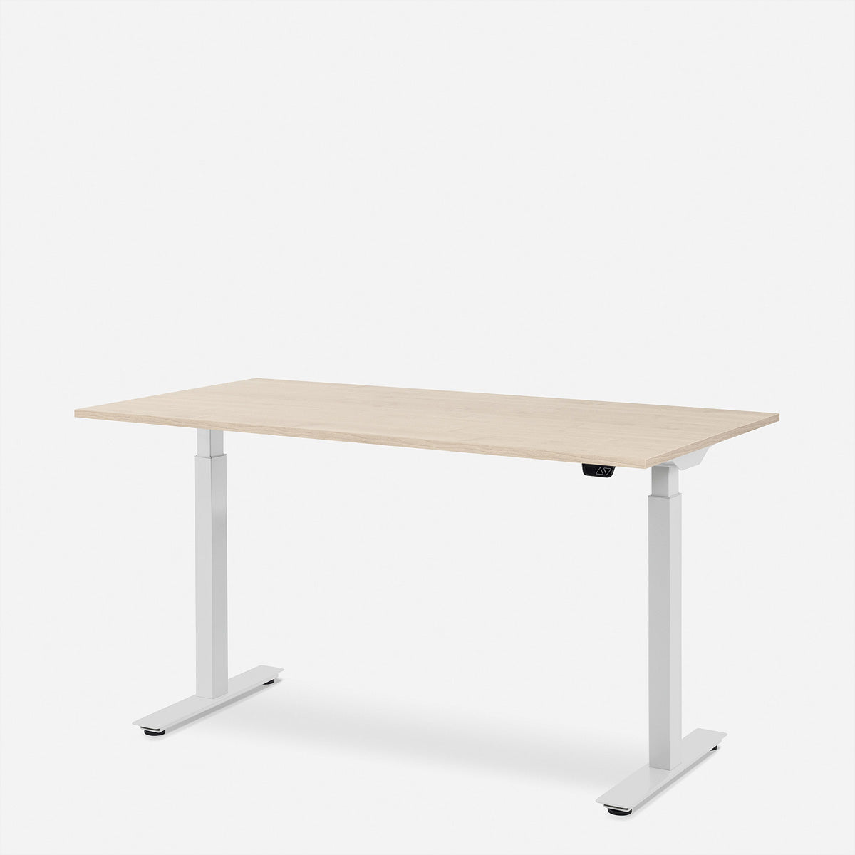 WRK21 Smart – Höhenverstellbarer Tisch, 60 × 100 cm, elektrisch, braun