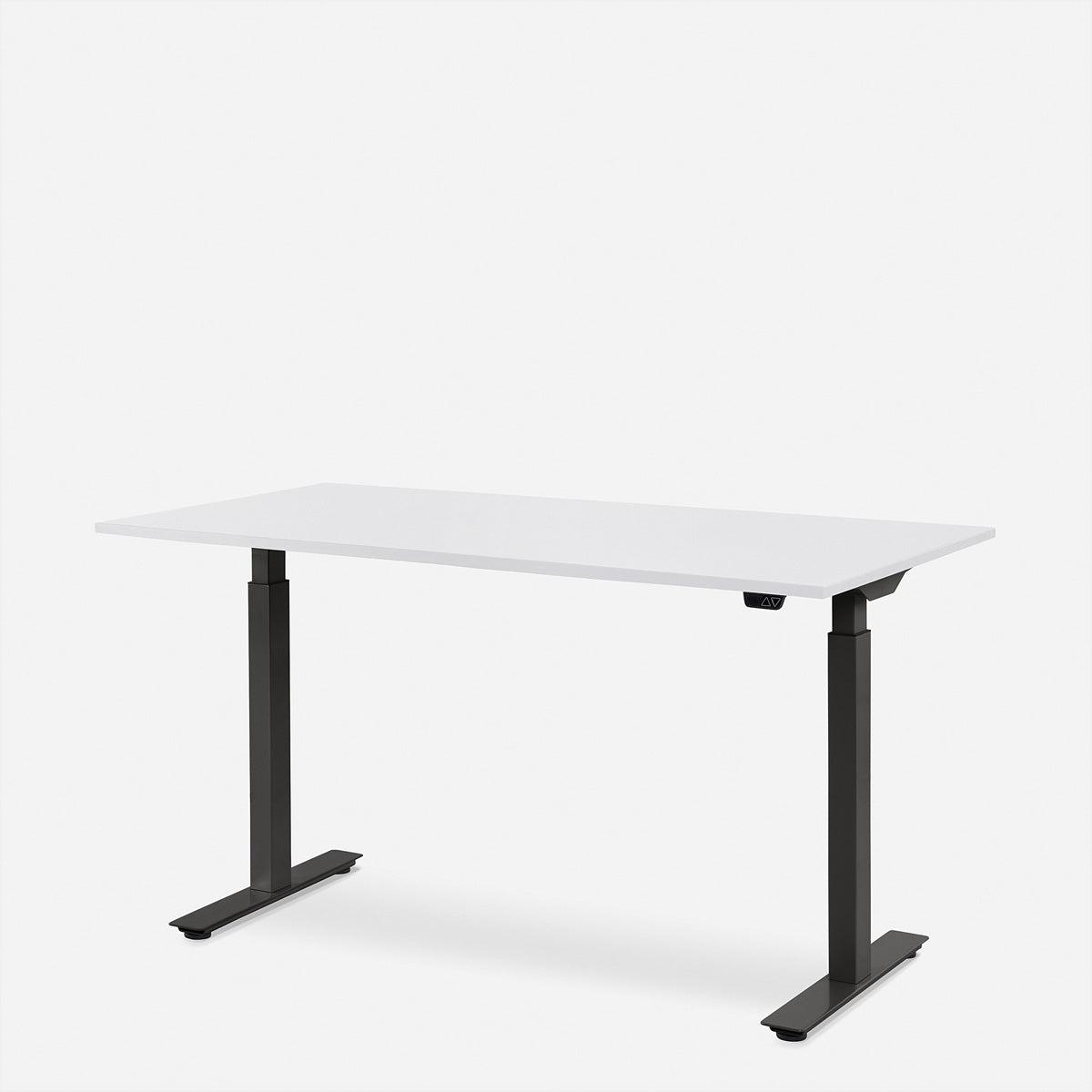 Wrk21 Smart – Höhenverstellbarer Tisch, 80 × 120 cm, elektrisch, weiss