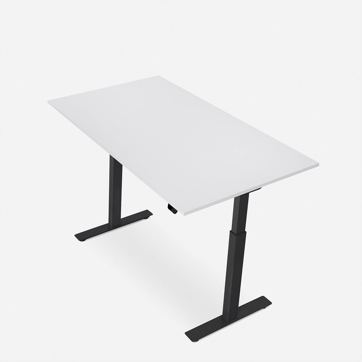 Wrk21 Smart – Höhenverstellbarer Tisch, 80 × 120 cm, elektrisch, weiss