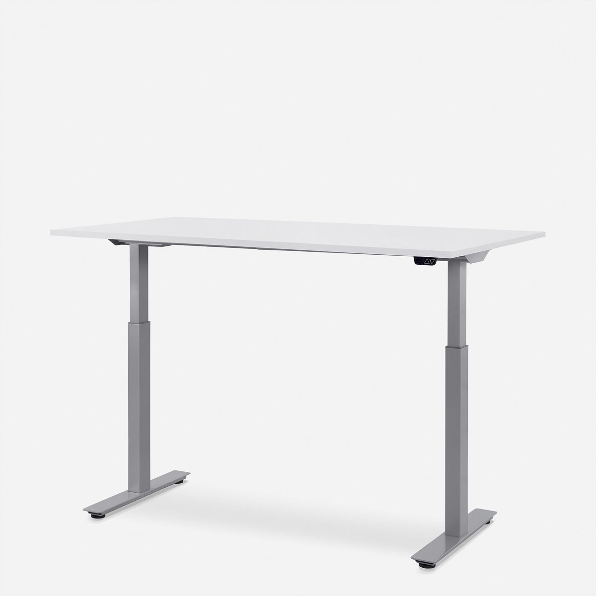 WRK21 Smart – Höhenverstellbarer Tisch, 80 × 120 cm, elektrisch, weiss