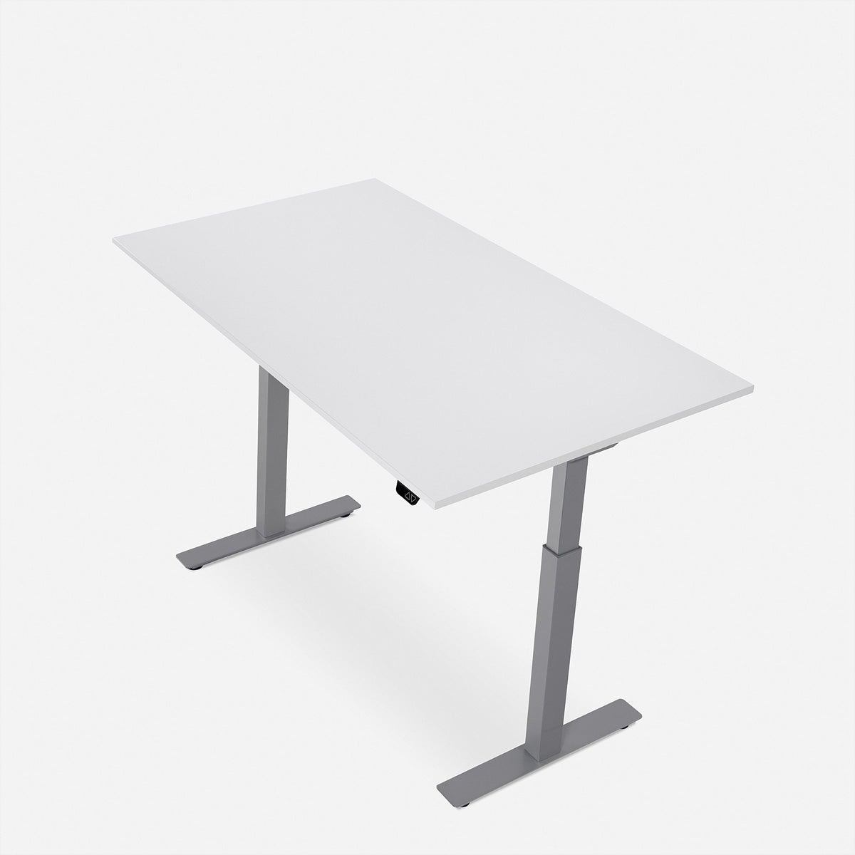 WRK21 Smart – Höhenverstellbarer Tisch, 80 × 120 cm, elektrisch, weiss