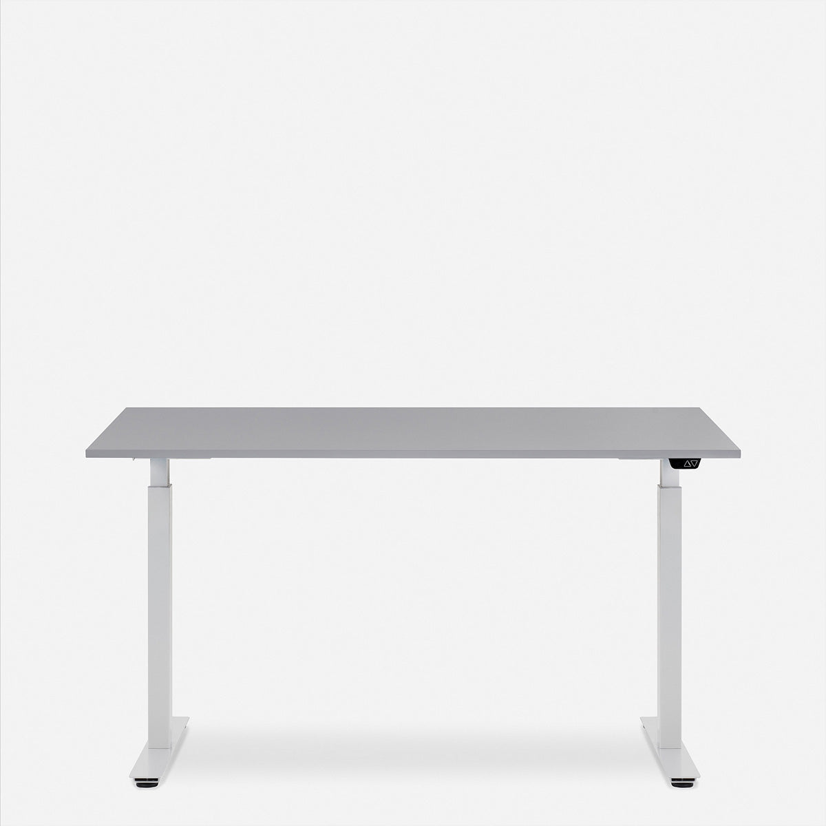 Wrk21 Smart – Höhenverstellbarer Tisch, 80 × 120 cm, elektrisch, grau