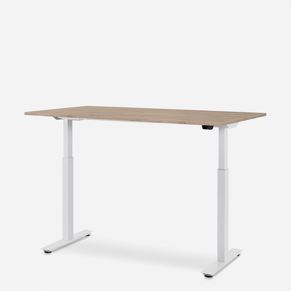 WRK21 Smart – Höhenverstellbarer Tisch, 80 × 120 cm, elektrisch, beige