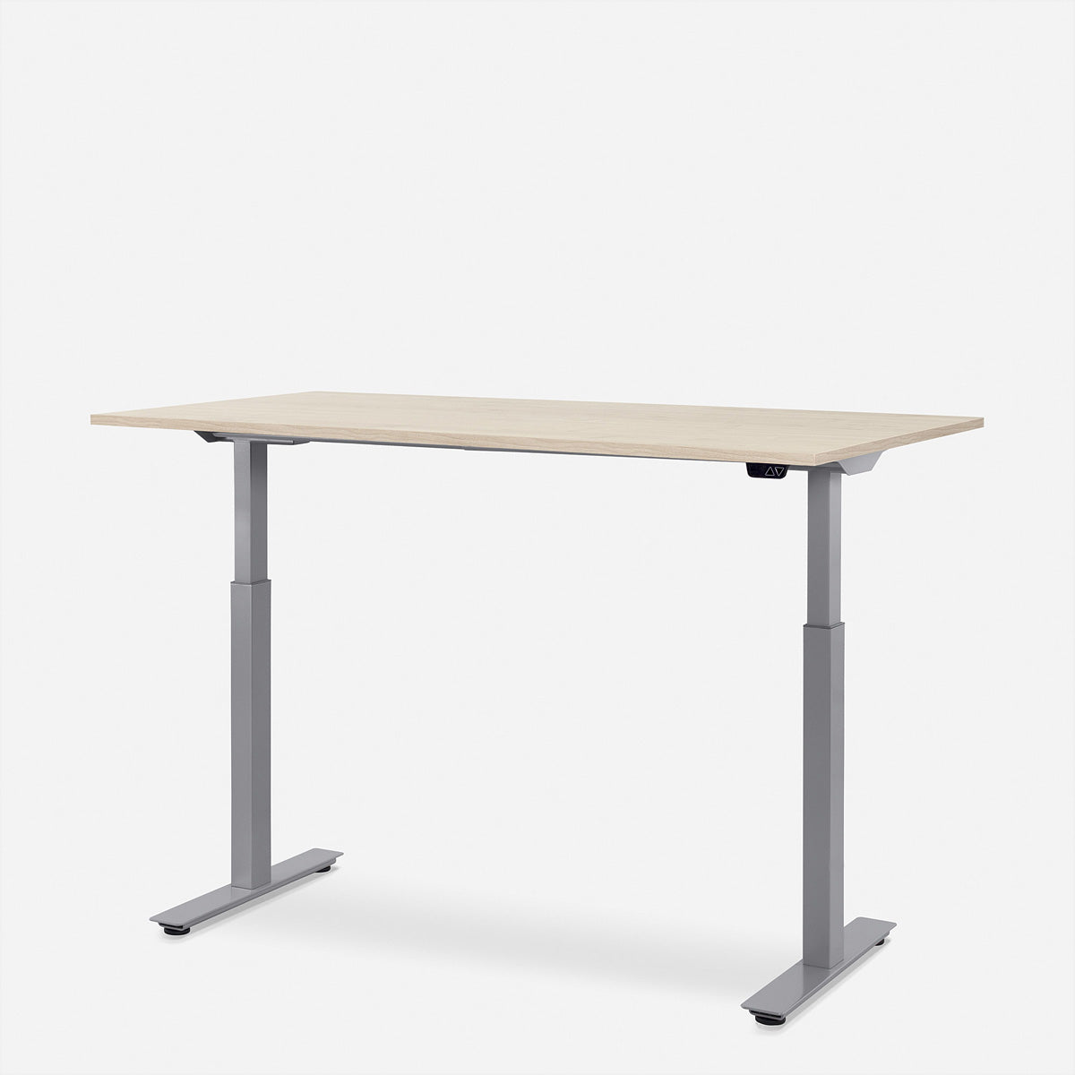 WRK21 Smart – Höhenverstellbarer Tisch, 80 × 120 cm, elektrisch, Braun