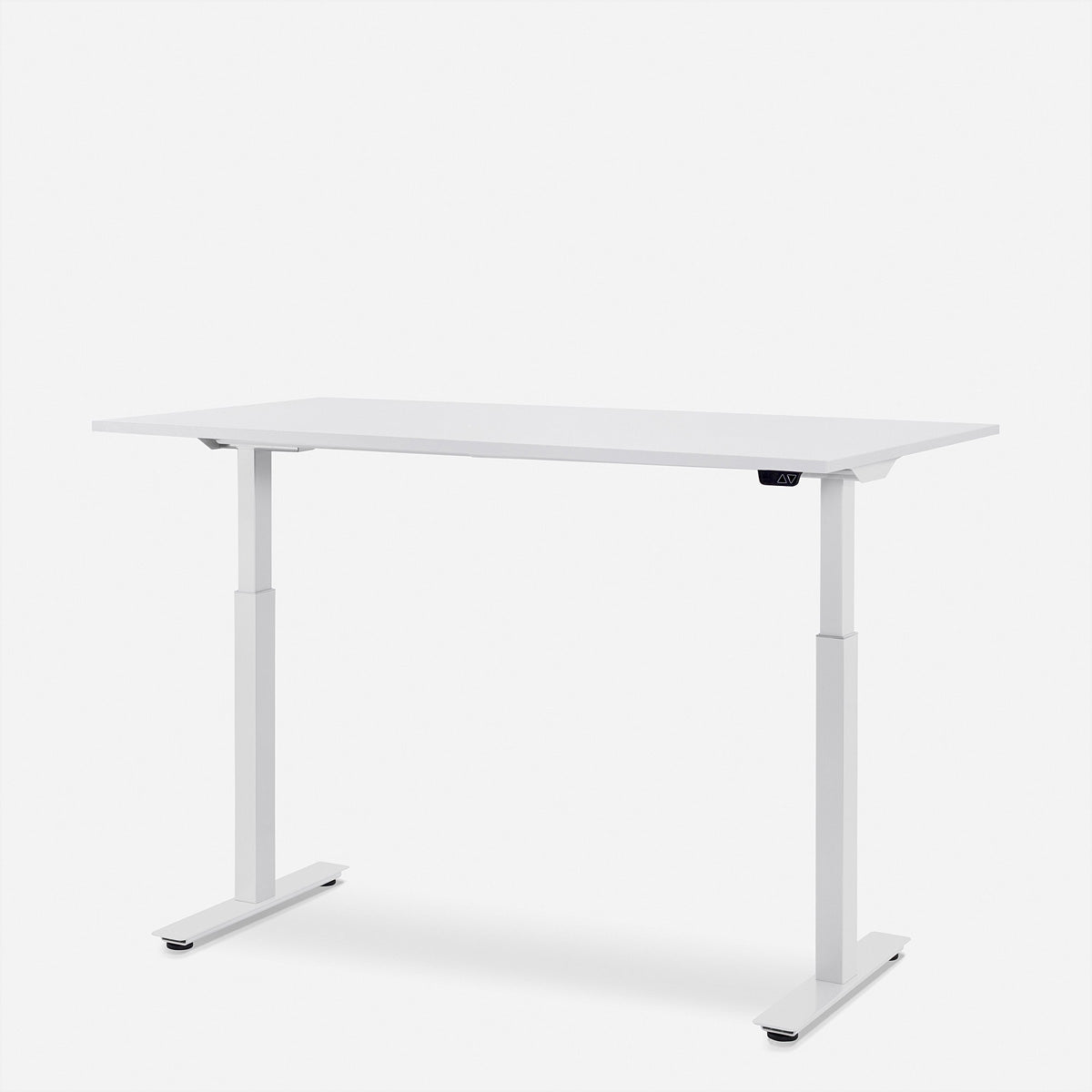 WRK21 – Höhenverstellbarer Tisch, 80 × 140 cm, elektrisch, weiss