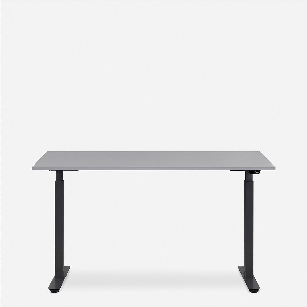 WRK21 Smart – Höhenverstellbarer Tisch, 80 × 160 cm, elektrisch, Grau