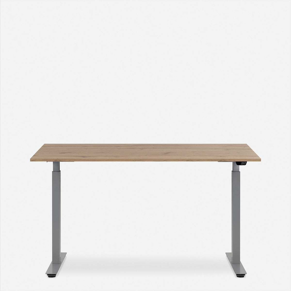 WRK21 Smart – Höhenverstellbarer Tisch, 80 × 160 cm, elektrisch, beige