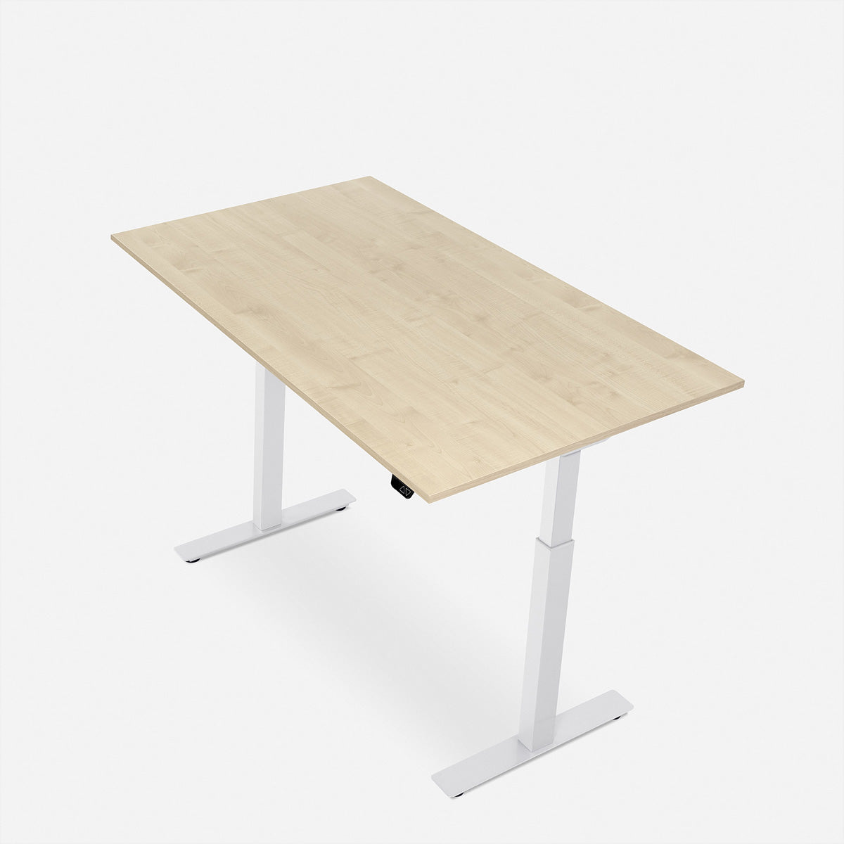 WRK21 – Höhenverstellbarer Tisch, 80 × 160 cm, elektrisch, braun