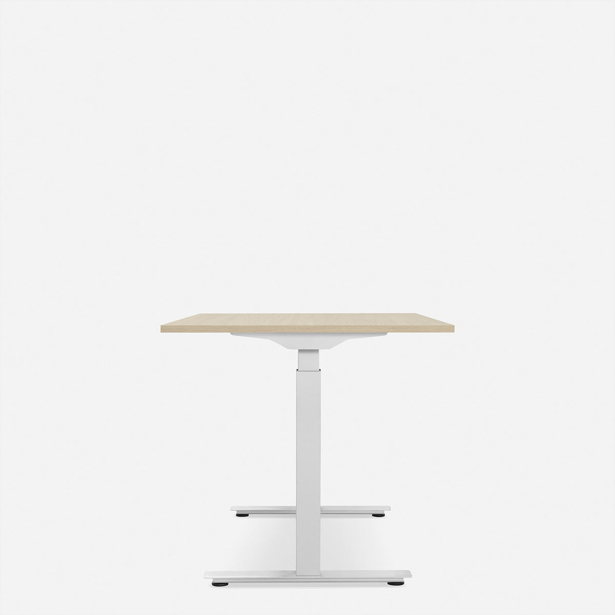 WRK21 – Höhenverstellbarer Tisch, 80 × 160 cm, elektrisch, braun