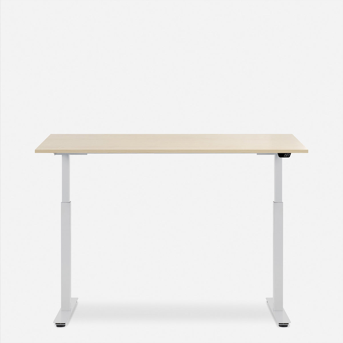 WRK21 – Höhenverstellbarer Tisch, 80 × 160 cm, elektrisch, braun