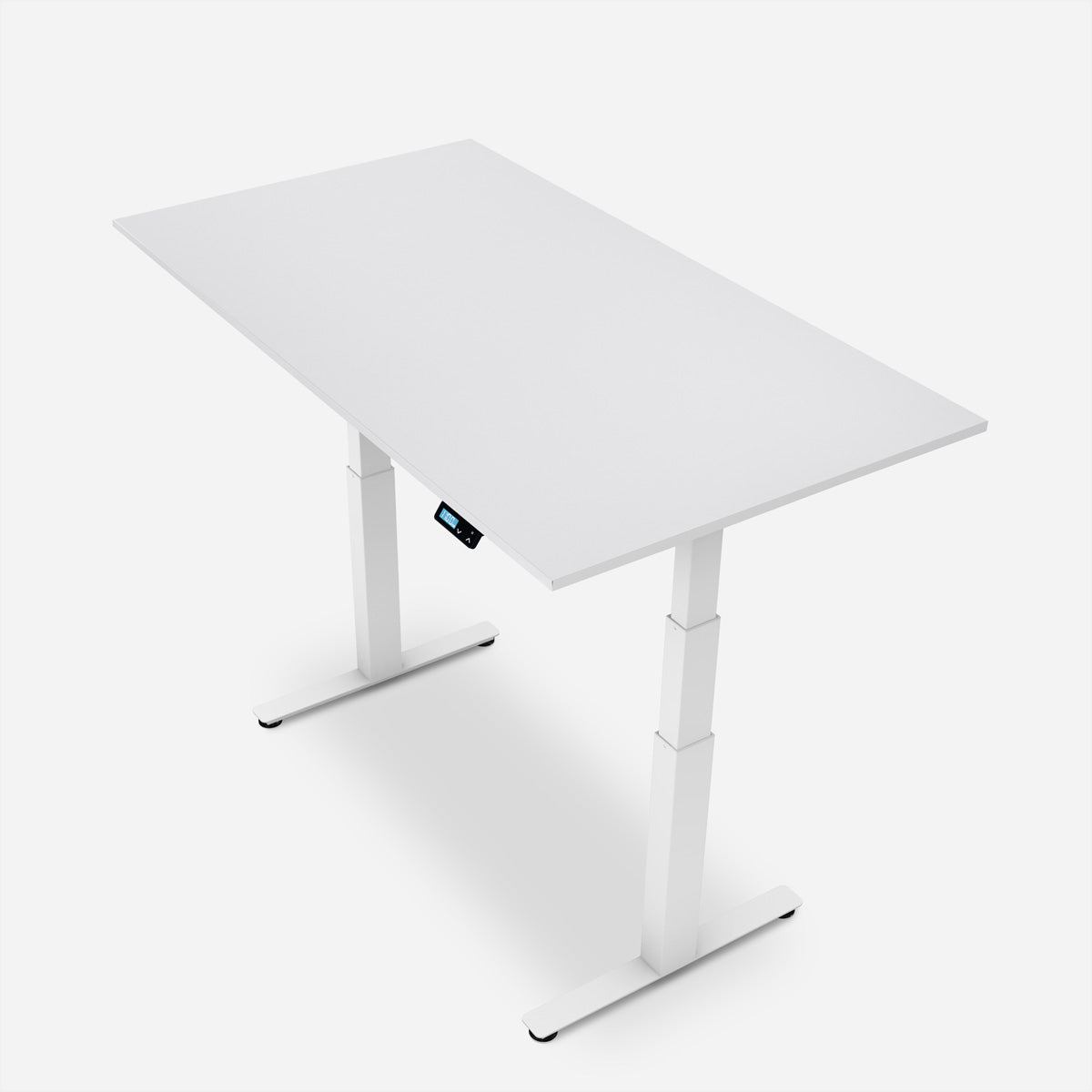 WRK21 – Höhenverstellbarer Tisch, 60 × 100 cm, Weiss