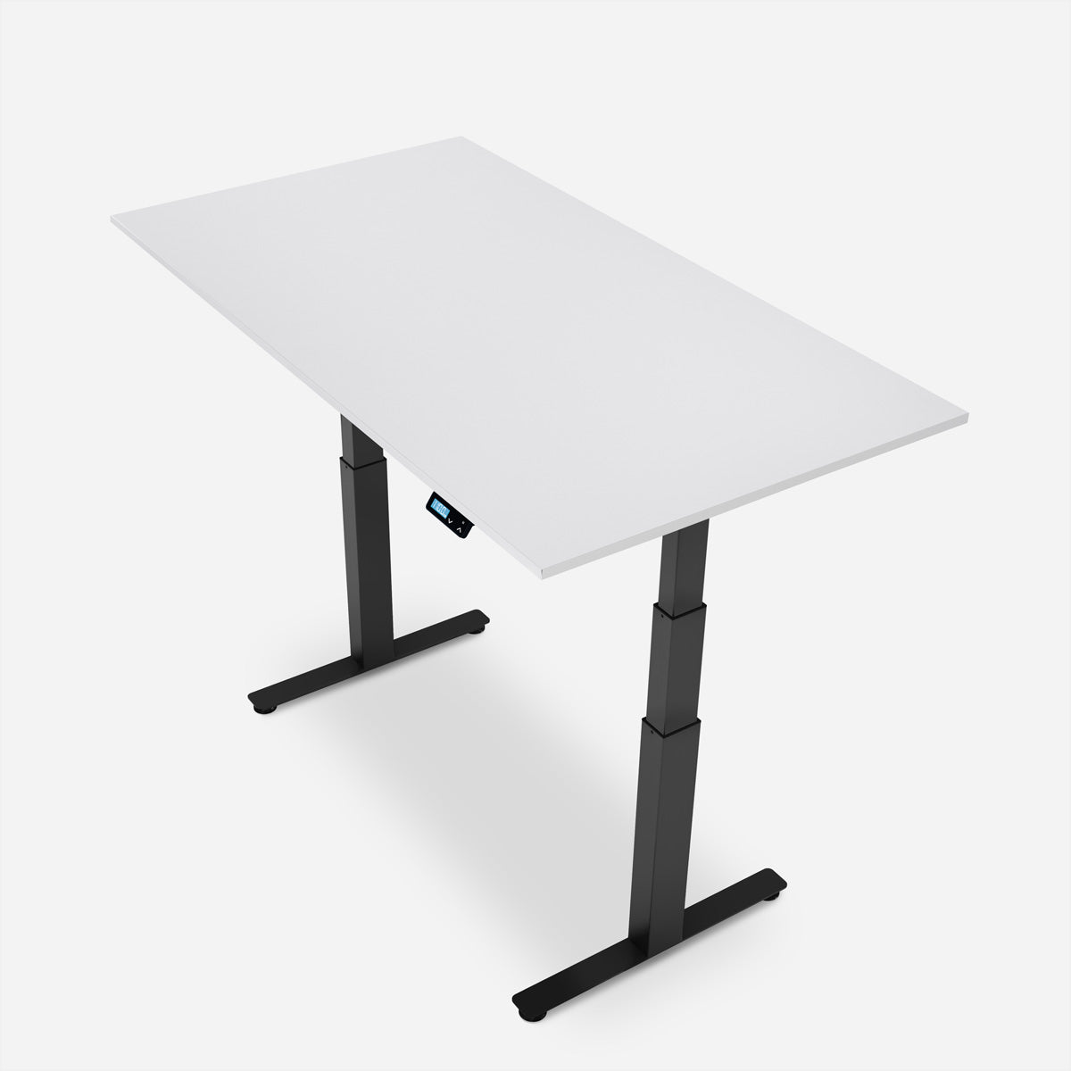 WRK21 Work – Höhenverstellbarer Tisch, 60 × 100 cm, Weiss