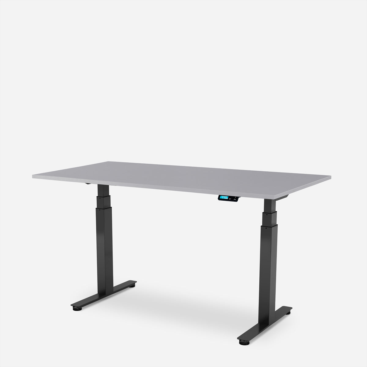 Wrk21 Höhenverstellbarer Tisch, 60 × 100 cm, Grau