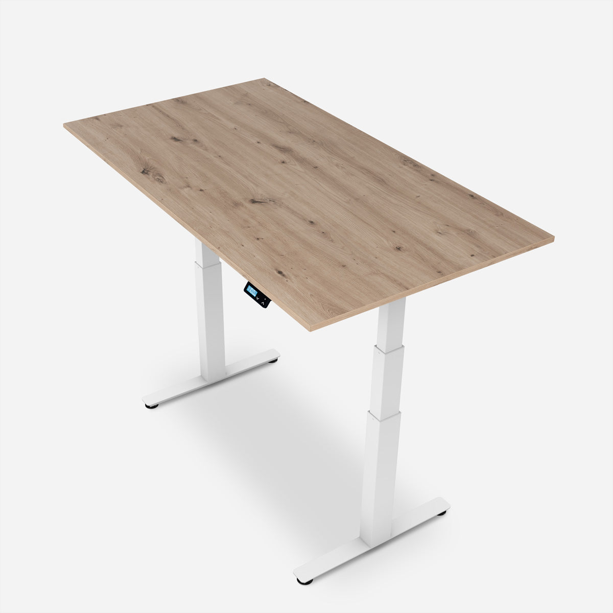 WRK21 – Höhenverstellbarer Tisch, 60 × 100 cm, Beige