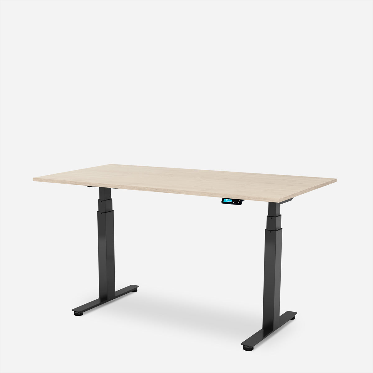 Wrk21 Work – Höhenverstellbarer Tisch, 60 × 100 cm, Braun
