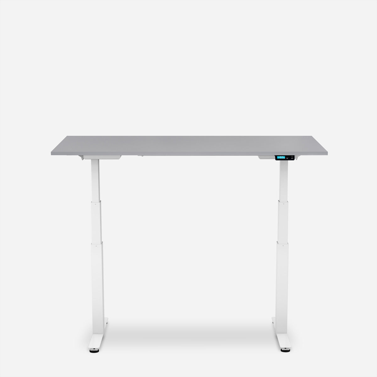 WRK21 Work – Höhenverstellbarer Tisch, 80 × 120 cm, Grau