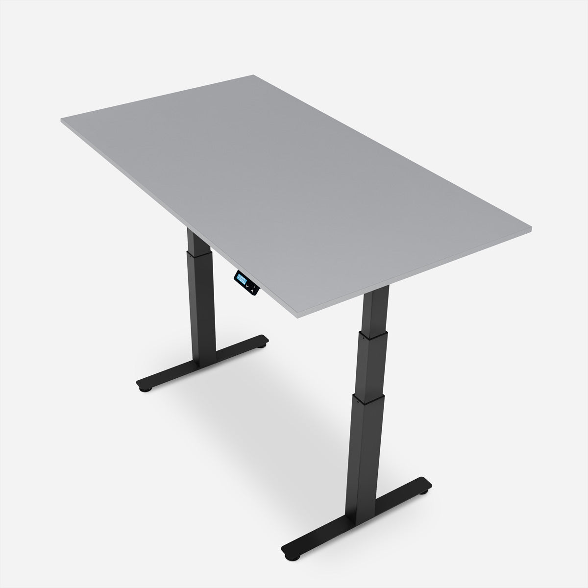 WRK21 – Höhenverstellbarer Tisch, 80 × 120 cm, Grau