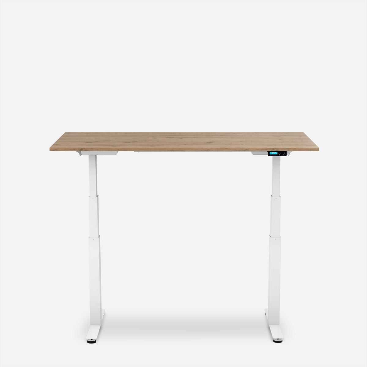 Wrk21 Work – Höhenverstellbarer Tisch, 80 × 140 cm, Beige
