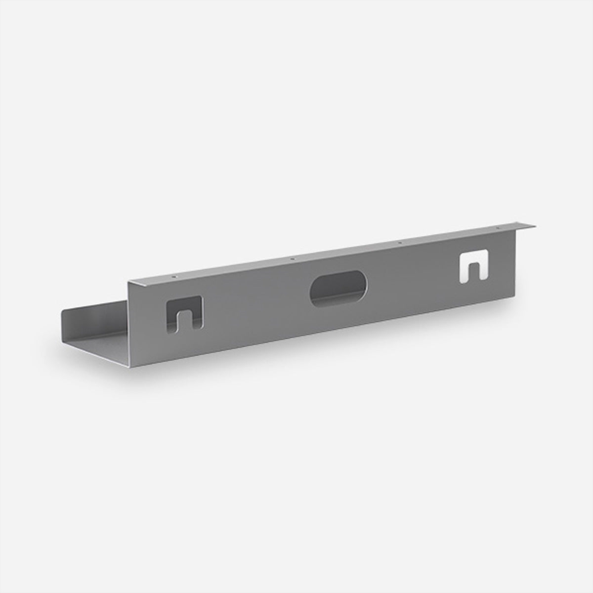WRK21 Untertisch-Kabelwanne – 150 × 650 × 200 mm – Grau