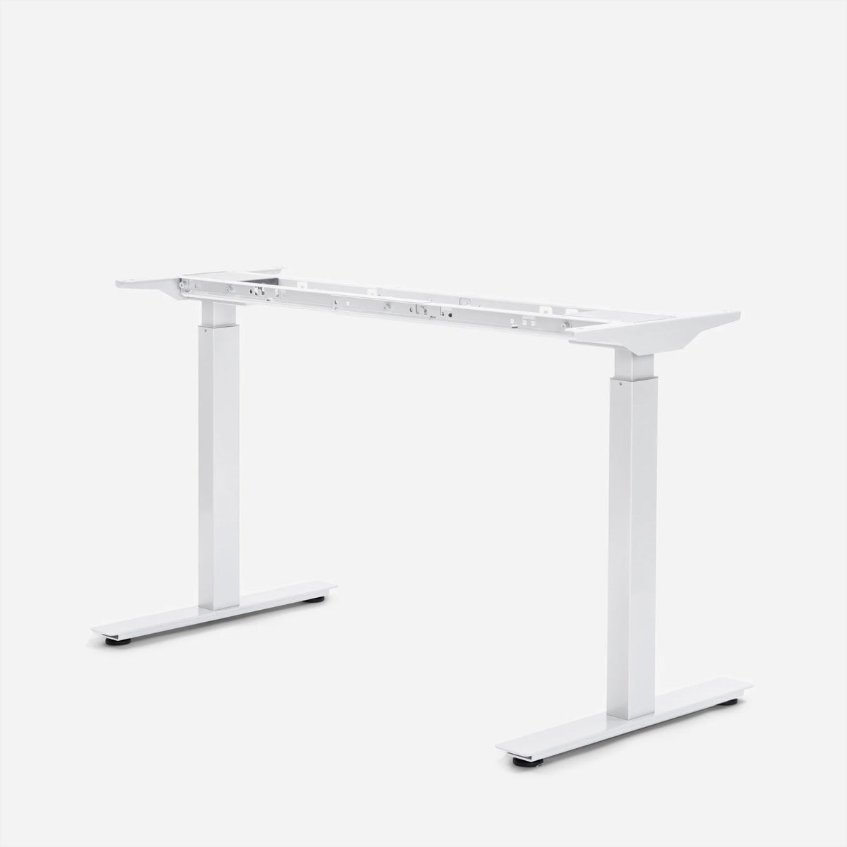 Wrk21 Smart – Höhenverstellbarer Tisch, 100–180 × 60–80 cm, elektrisch, 71,5–117 cm, 80 kg, weiss, Stahl