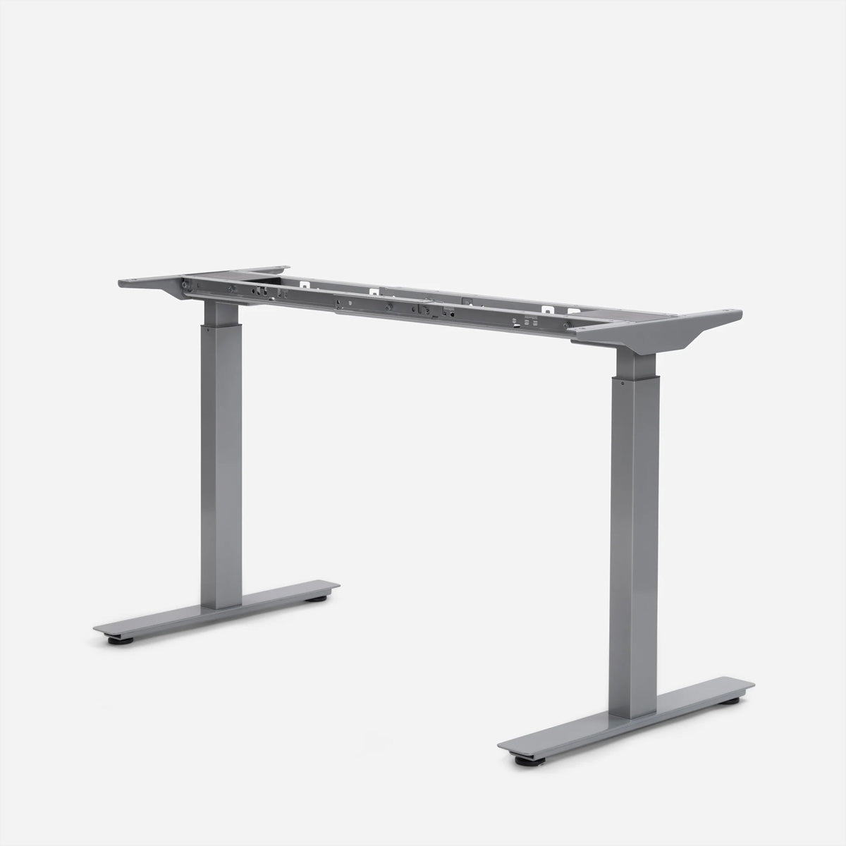 WRK21 Smart – Höhenverstellbarer Tisch, 100–180 × 60–80 cm, elektrisch, 71,5–117 cm, 80 kg, grau