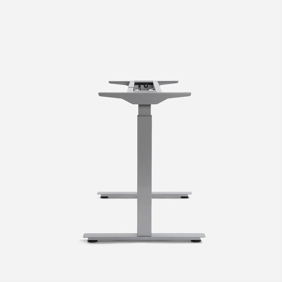 WRK21 Smart – Höhenverstellbarer Tisch, 100–180 × 60–80 cm, elektrisch, 71,5–117 cm, 80 kg, grau