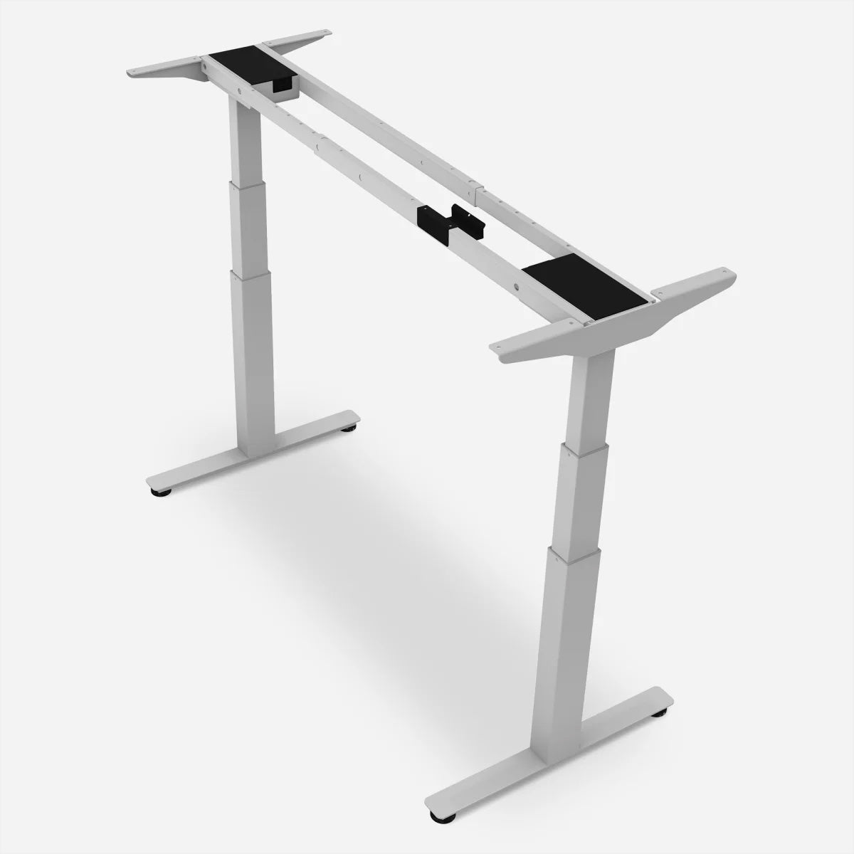 WRK21 – Höhenverstellbarer Tisch, 159 × 50 cm, elektrisch, 120 kg, grau, Stahl