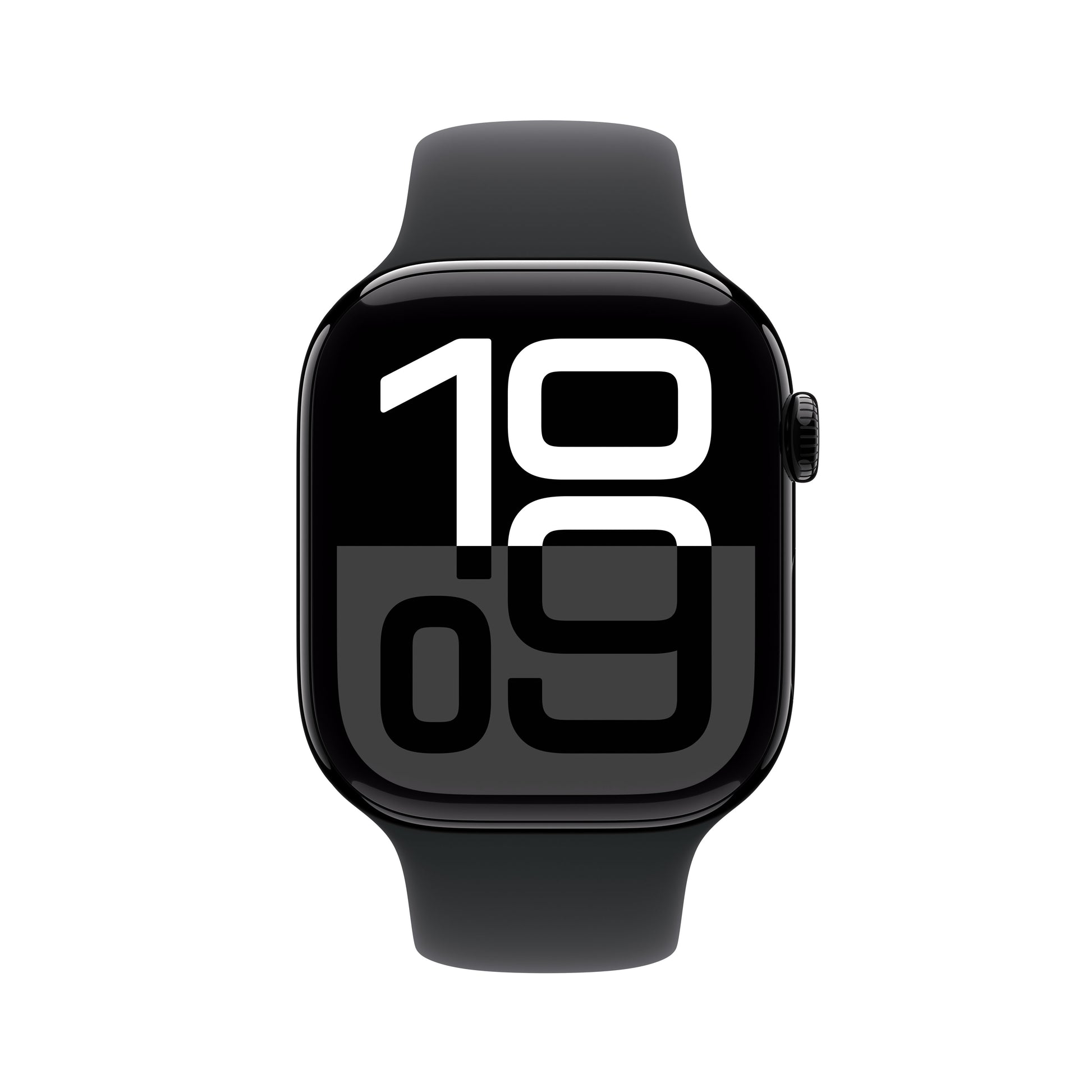 Apple Watch S10 – Smartwatch – 46 mm, LTE, AMOLED, 50 m, Schwarz, Bandgrösse S/M, Sportarmband